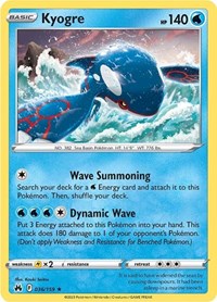 Kyogre (036/159) [SWSH: Crown Zenith]