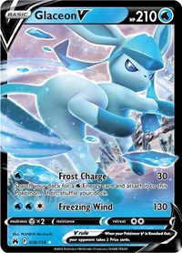 Glaceon V (038/159) [SWSH: Crown Zenith]