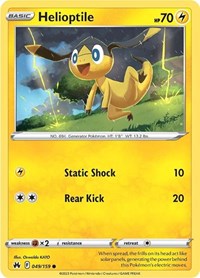 Helioptile (049/159) [SWSH: Crown Zenith]