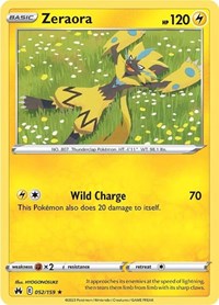 Zeraora (052/159) [SWSH: Crown Zenith]