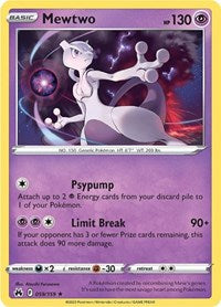 Mewtwo (059/159) [SWSH: Crown Zenith]