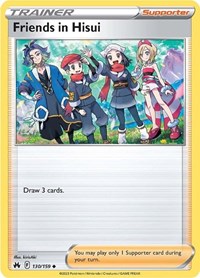 Friends in Hisui (130/159) [SWSH: Crown Zenith]
