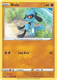 Riolu (071/159) [SWSH: Crown Zenith]