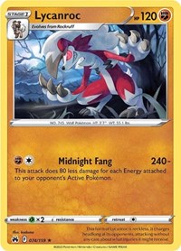 Lycanroc (074/159) [SWSH: Crown Zenith]