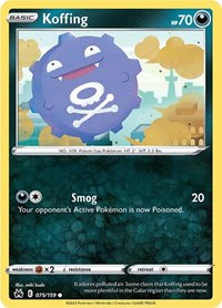 Koffing (075/159) [SWSH: Crown Zenith]