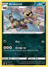 Krokorok (079/159) [SWSH: Crown Zenith]