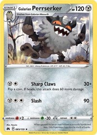 Galarian Perrserker (085/159) [SWSH: Crown Zenith]