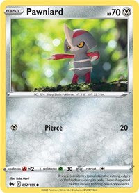 Pawniard (92) (092/159) [SWSH: Crown Zenith]