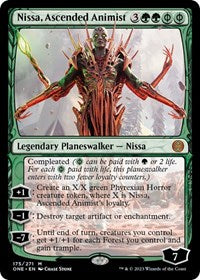 Nissa, Ascended Animist (175) [Phyrexia: All Will Be One]