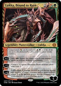 Lukka, Bound to Ruin (207) [Phyrexia: All Will Be One]
