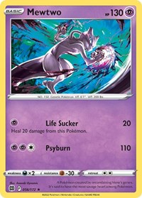 Mewtwo - 056/172 (Cosmos Holo) (056/172) [Miscellaneous Cards & Products]