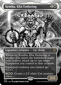 Kemba, Kha Enduring (Borderless) (330) [Phyrexia: All Will Be One]