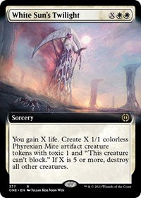 White Sun's Twilight (Extended Art) (377) [Phyrexia: All Will Be One]