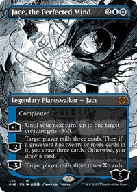 Jace, the Perfected Mind (Borderless) (336) [Phyrexia: All Will Be One]
