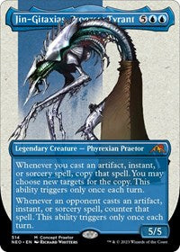Jin-Gitaxias, Progress Tyrant (Concept Praetor) (Step-And-Compleat Foil) (514) [Phyrexia: All Will Be One]