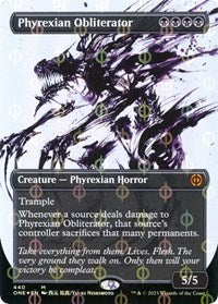 Phyrexian Obliterator (Showcase) (Step-and-Compleat Foil) (440) [Phyrexia: All Will Be One]