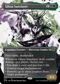 Glissa Sunslayer (Showcase) (318) [Phyrexia: All Will Be One]