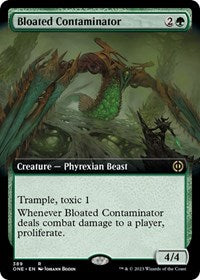 Bloated Contaminator (Extended Art) (389) [Phyrexia: All Will Be One]