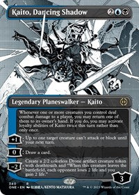 Kaito, Dancing Shadow (Borderless) (340) [Phyrexia: All Will Be One]