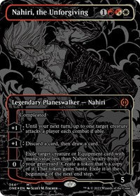 Nahiri, the Unforgiving (Oil Slick Raised Foil) (364) [Phyrexia: All Will Be One]