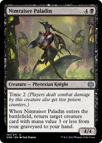 Nimraiser Paladin (101) [Phyrexia: All Will Be One]