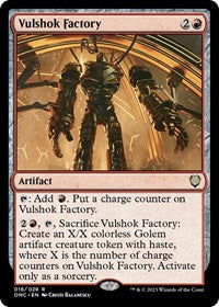 Vulshok Factory (16) [Commander: Phyrexia: All Will Be One]