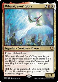 Otharri, Suns' Glory (3) [Commander: Phyrexia: All Will Be One]
