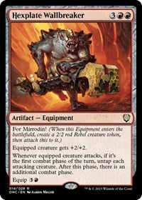Hexplate Wallbreaker (14) [Commander: Phyrexia: All Will Be One]