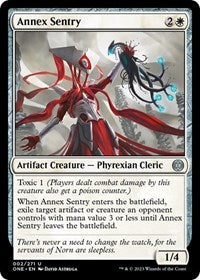 Annex Sentry (2) [Phyrexia: All Will Be One]
