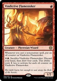 Vindictive Flamestoker (154) [Phyrexia: All Will Be One]
