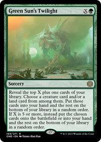 Green Sun's Twilight (169) [Phyrexia: All Will Be One]