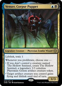 Venser, Corpse Puppet (219) [Phyrexia: All Will Be One]