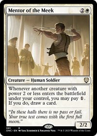 Mentor of the Meek (81) [Commander: Phyrexia: All Will Be One]
