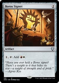 Boros Signet (126) [Commander: Phyrexia: All Will Be One]