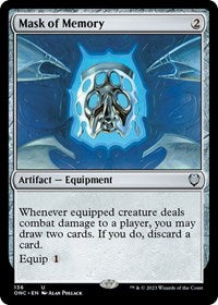 Mask of Memory (136) [Commander: Phyrexia: All Will Be One]