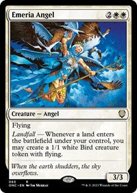 Emeria Angel (65) [Commander: Phyrexia: All Will Be One]