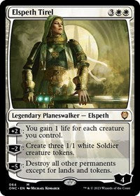 Elspeth Tirel (64) [Commander: Phyrexia: All Will Be One]