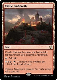 Castle Embereth (150) [Commander: Phyrexia: All Will Be One]