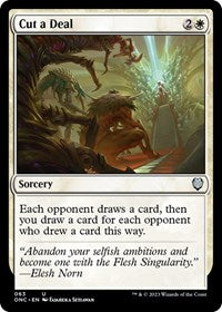 Cut a Deal (63) [Commander: Phyrexia: All Will Be One]