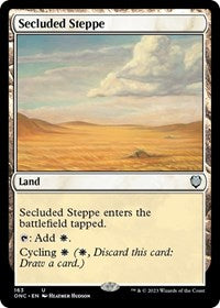 Secluded Steppe (163) [Commander: Phyrexia: All Will Be One]