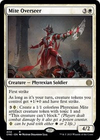 Mite Overseer (404) [Phyrexia: All Will Be One]