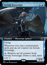 Serum Sovereign (Extended Art) (410) [Phyrexia: All Will Be One]