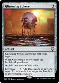 Glistening Sphere (20) [Commander: Phyrexia: All Will Be One]