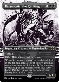 Karumonix, the Rat King (Showcase) (307) [Phyrexia: All Will Be One]