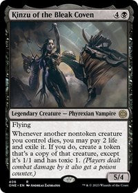 Kinzu of the Bleak Coven (406) [Phyrexia: All Will Be One]