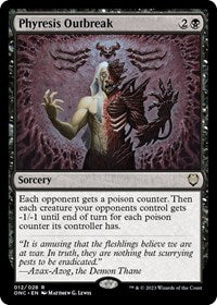 Phyresis Outbreak (12) [Commander: Phyrexia: All Will Be One]