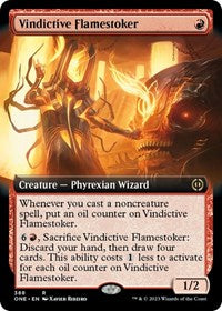 Vindictive Flamestoker (Extended Art) (388) [Phyrexia: All Will Be One]