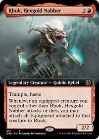 Rhuk, Hexgold Nabber (Extended Art) (412) [Phyrexia: All Will Be One]