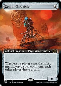 Zenith Chronicler (Extended Art) (399) [Phyrexia: All Will Be One]