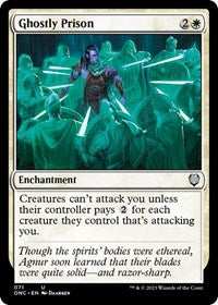 Ghostly Prison (71) [Commander: Phyrexia: All Will Be One]